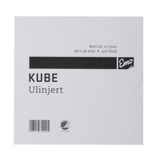 Notatblokk 98x98mm limt 500Bl.